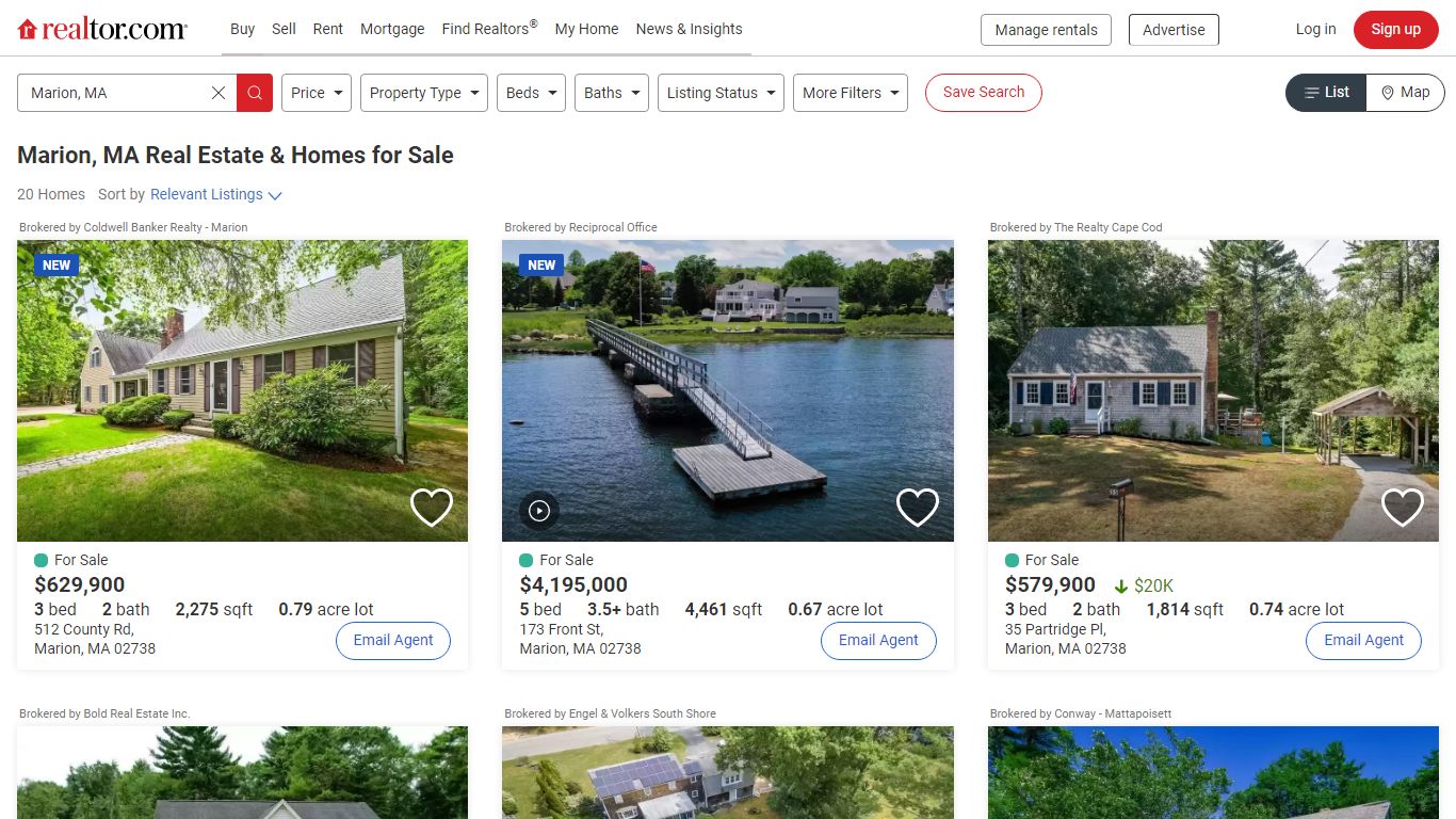 Marion, MA Real Estate - Marion Homes for Sale | realtor.com®